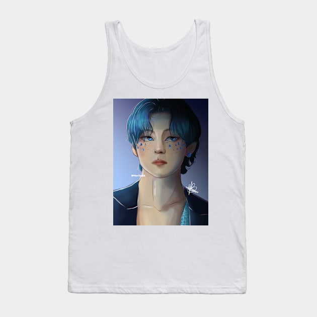 Taehyung Tank Top by MonTsukiii